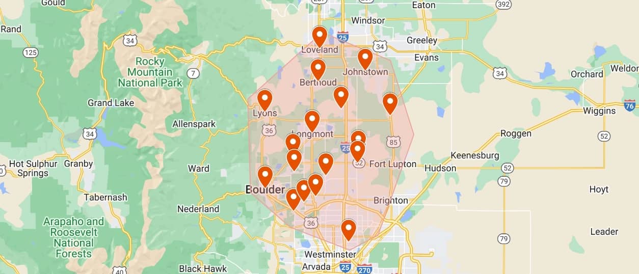 Highlands Heating - Service Areas